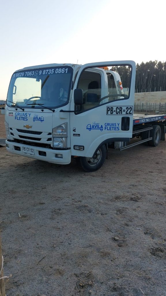 Grúa Los Vilos, illapel, pichidangui, fletes, traslados - Trans Ávila