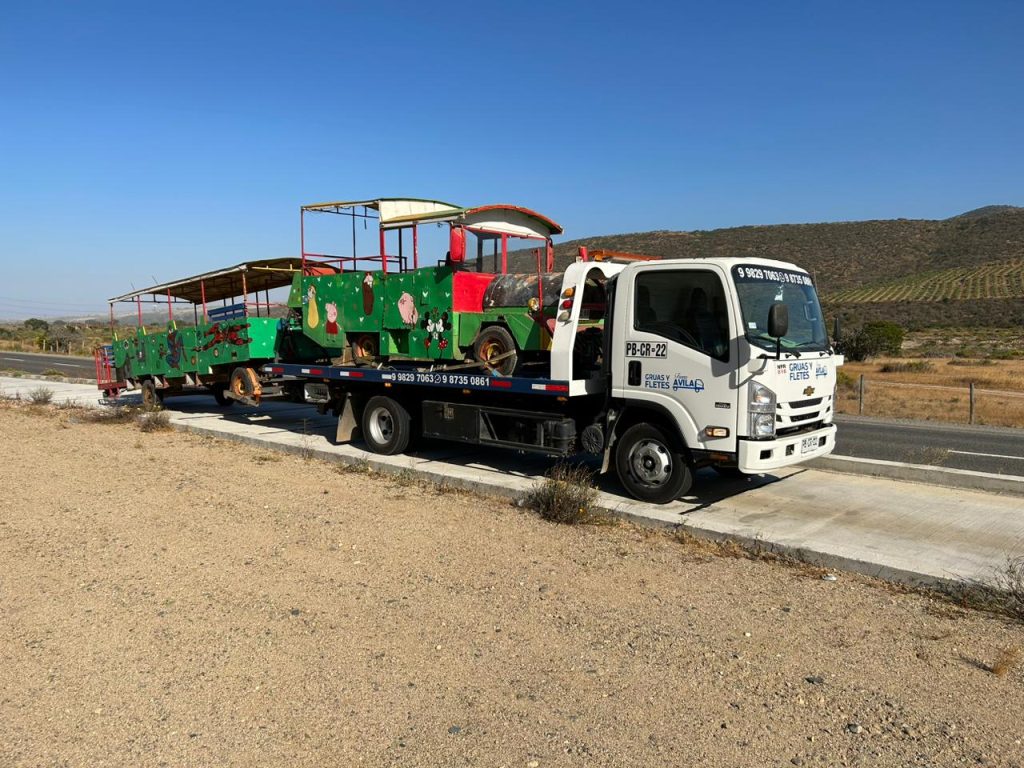 Grúa Los Vilos, illapel, pichidangui, fletes, traslados - Trans Ávila