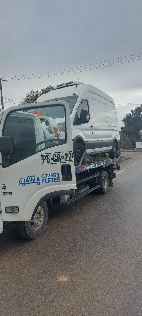 Grúa Los Vilos, illapel, pichidangui, fletes, traslados - Trans Ávila